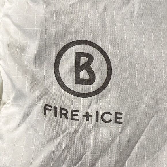 Bogner Fire Ice Base Layer Pants Womens 8 White Zip Pockets Drawstring Waist Hem - Picture 12 of 16